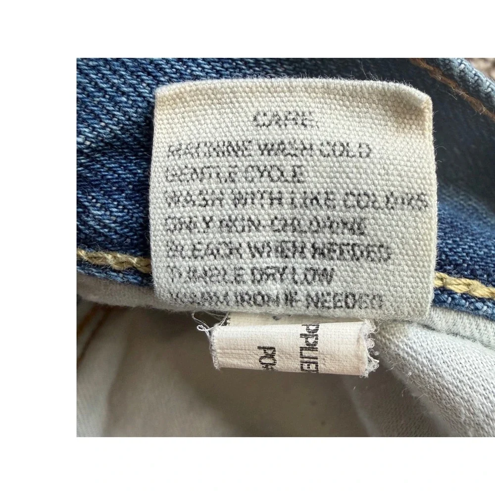 Polo Ralph Lauren Mens 36x32 Classic Straight Jeans Medium Wash 100% Cotton